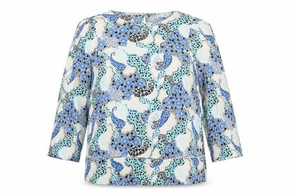 Womens UK Size 12 Marks and Spencer Multicoloured Basic Blouse