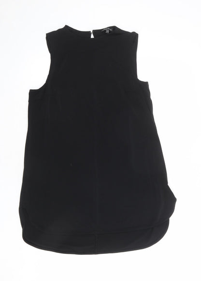 Womens UK Size 12 Warehouse Black Basic Tank