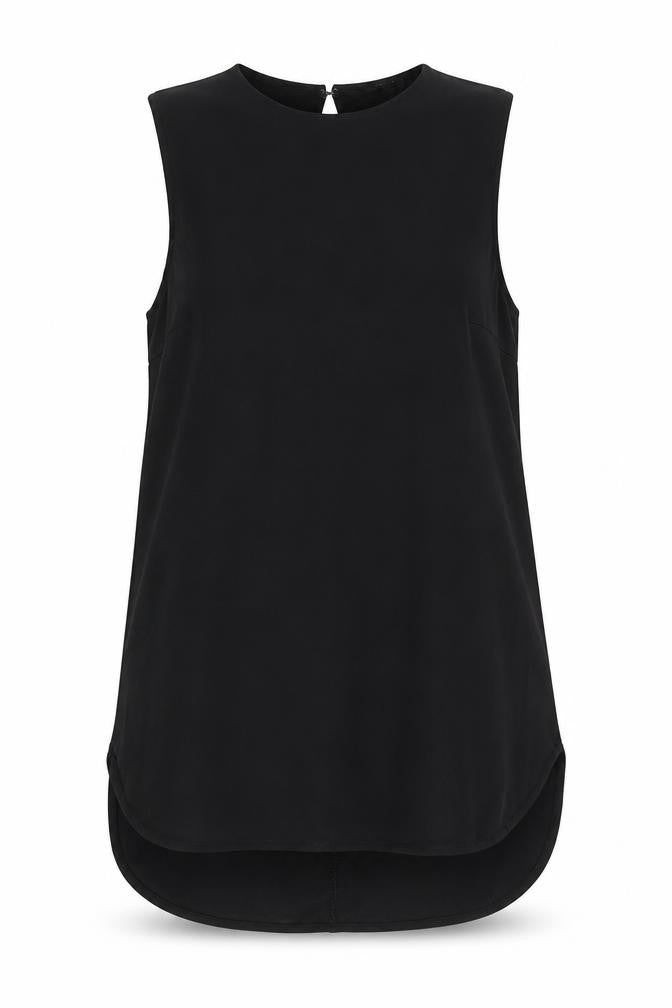 Womens UK Size 12 Warehouse Black Basic Tank
