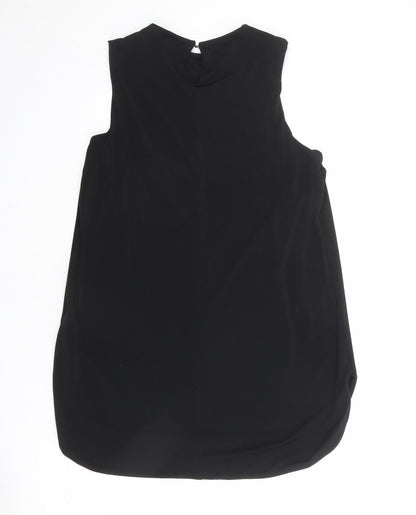 Womens UK Size 12 Warehouse Black Basic Tank