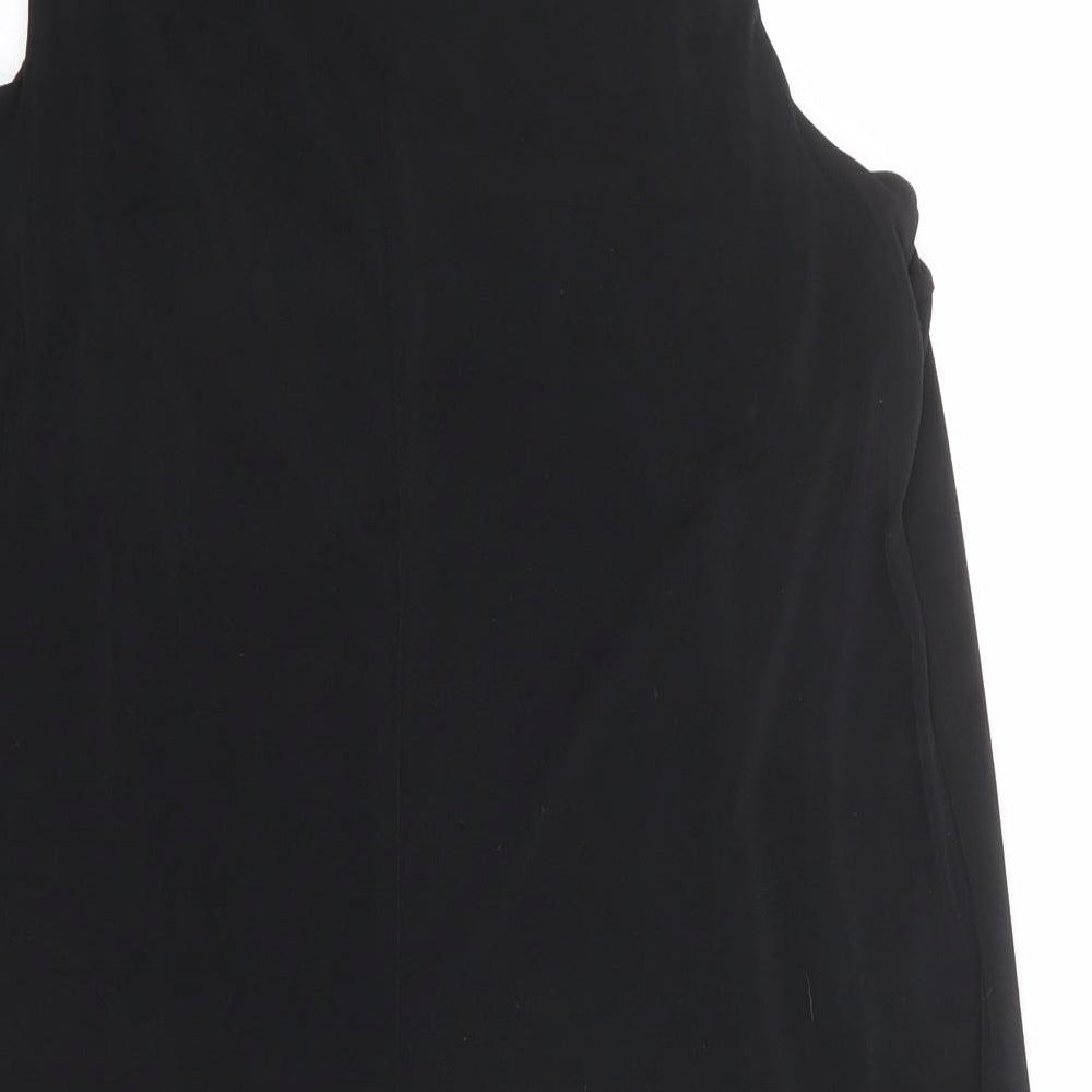 Womens UK Size 12 Warehouse Black Basic Tank