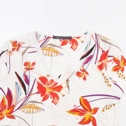 Womens UK Size 6 Marks and Spencer White Basic Blouse