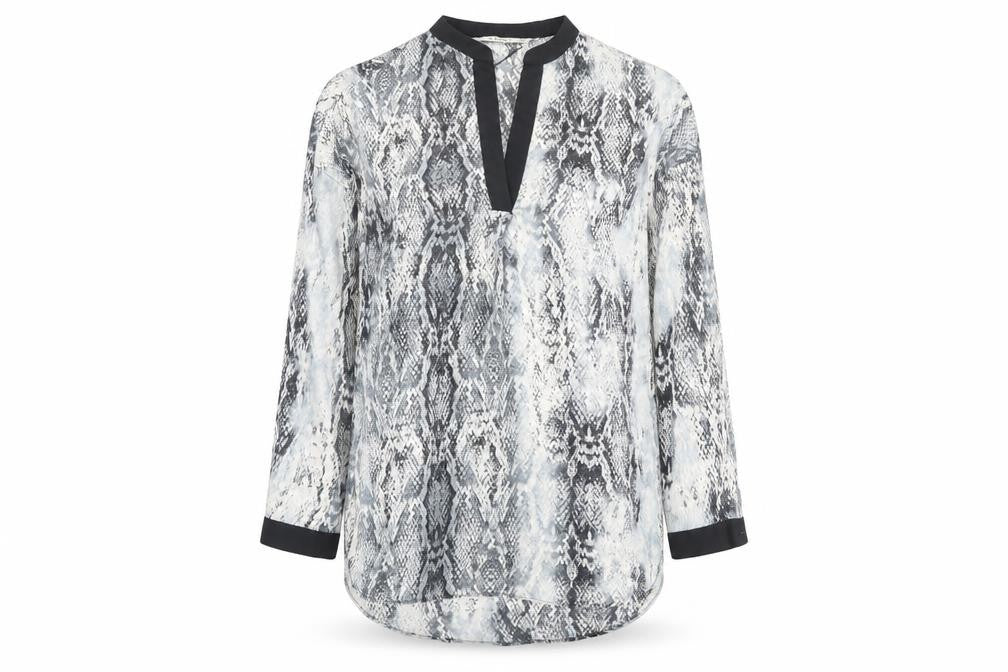 Womens UK Size S Zara Multicoloured Basic Blouse