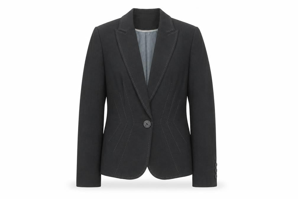 Womens UK Size 12 Marks and Spencer Regular Grey Blazer