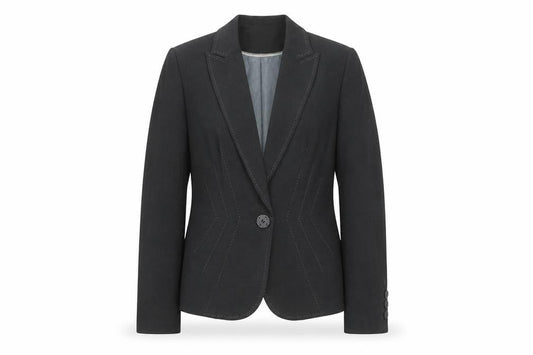 Womens UK Size 12 Marks and Spencer Regular Grey Blazer