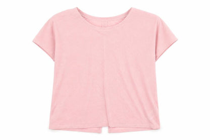 Womens UK Size 10 Marks and Spencer Pink Basic T-Shirt