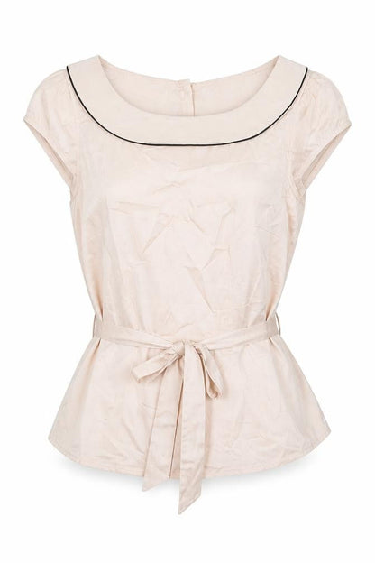 Womens UK Size 6 H&M Pink Basic Blouse