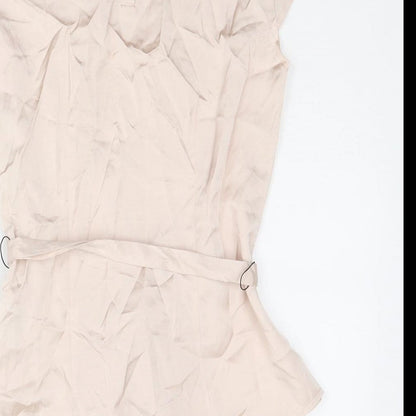 Womens UK Size 6 H&M Pink Basic Blouse