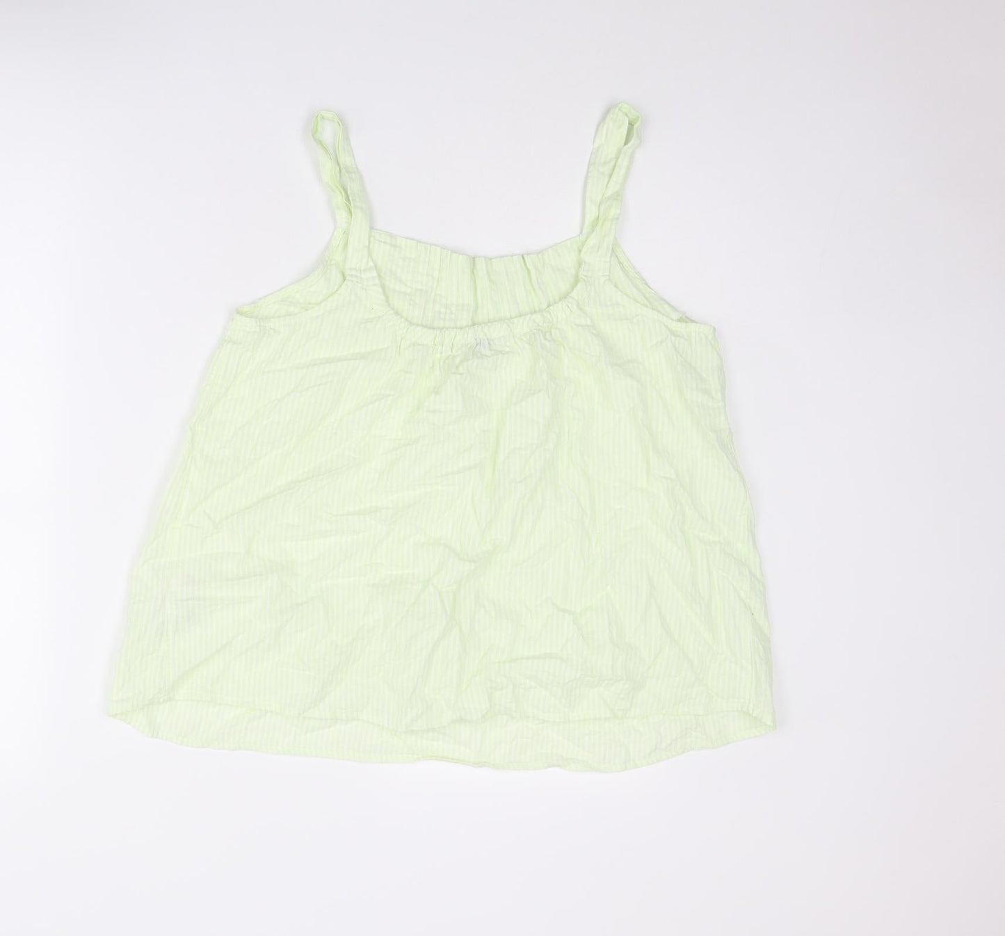 Womens UK Size 12 NEXT Green Basic Tank