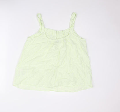 Womens UK Size 12 NEXT Green Basic Tank