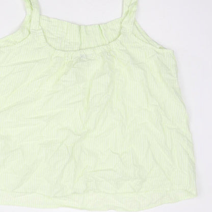 Womens UK Size 12 NEXT Green Basic Tank