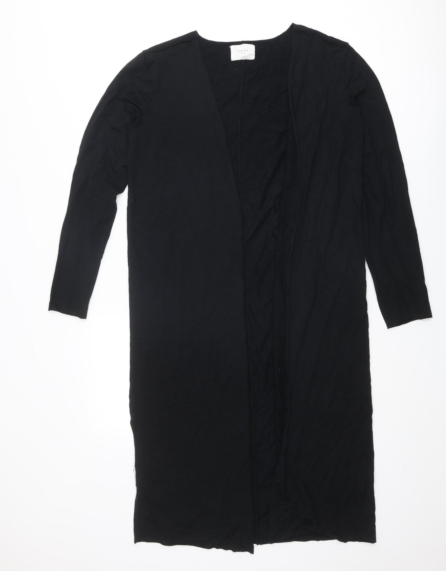 Womens UK Size M YAYA Black Cardigan Jumper