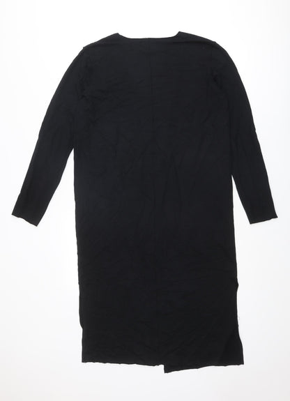 Womens UK Size M YAYA Black Cardigan Jumper