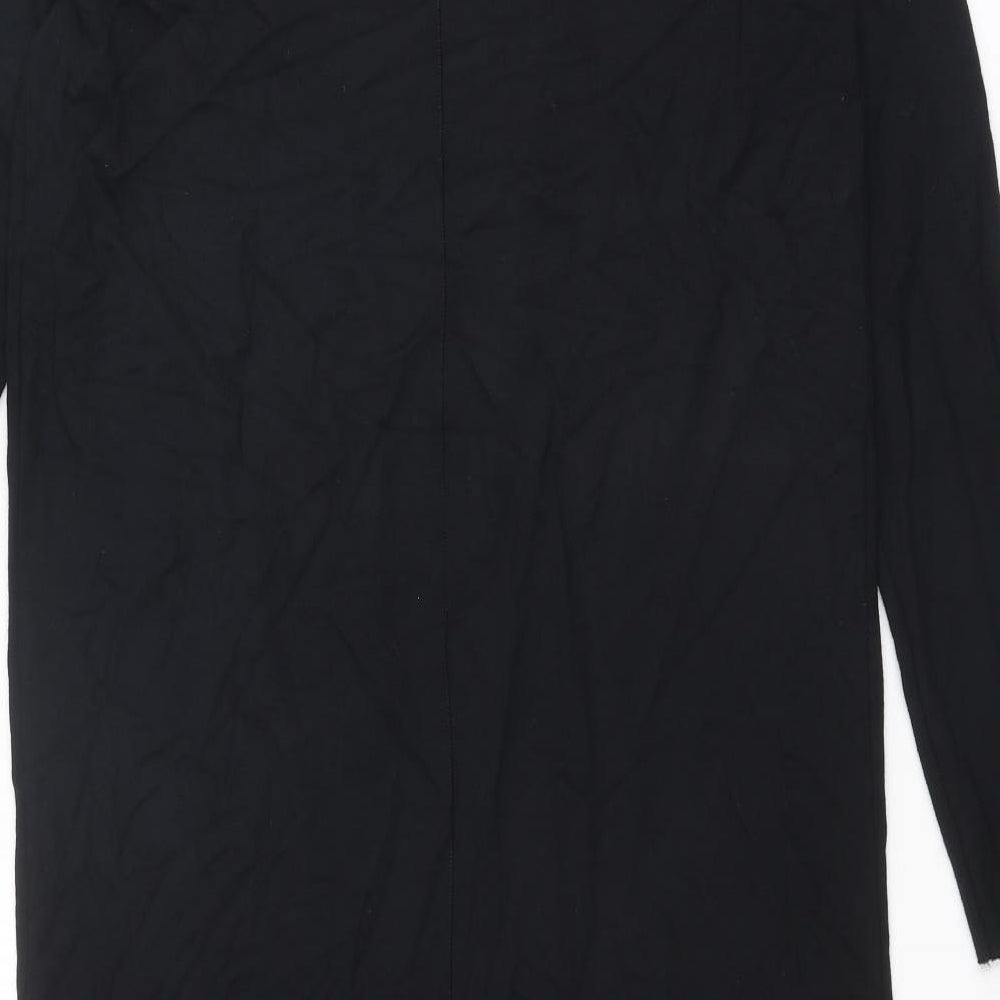 Womens UK Size M YAYA Black Cardigan Jumper