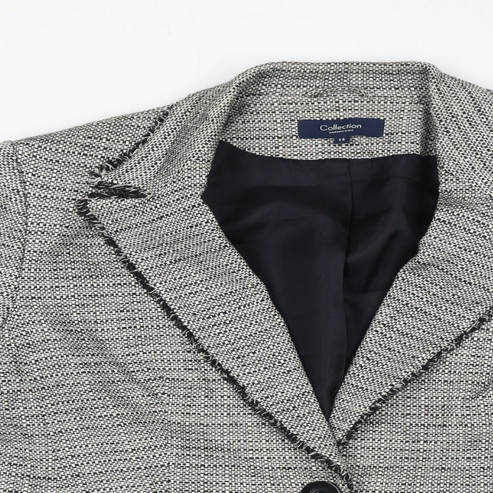 Womens UK Size 14 Debenhams Grey Jacket