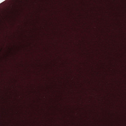 Womens UK Size S Mango Red Overcoat