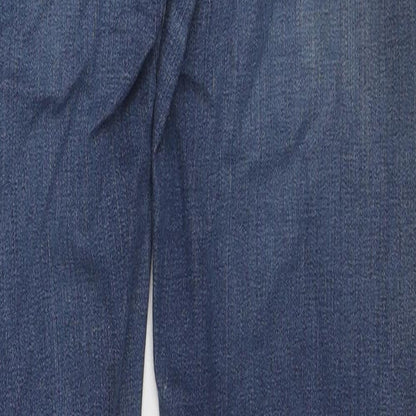 Pepe Jeans Womens Blue Cotton Skinny Jeans Size 30 L32 in Regular Zip