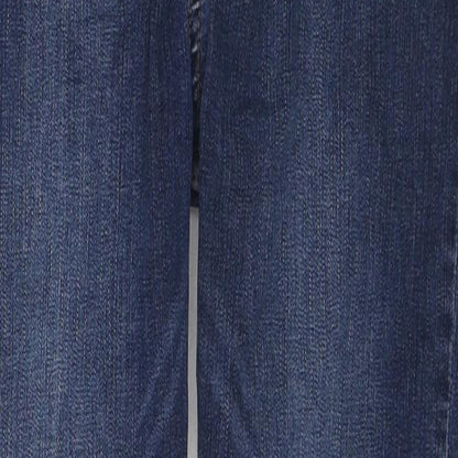 Hera Mens Blue Herringbone Cotton Skinny Jeans Size 30 in L27 in Regular Zip