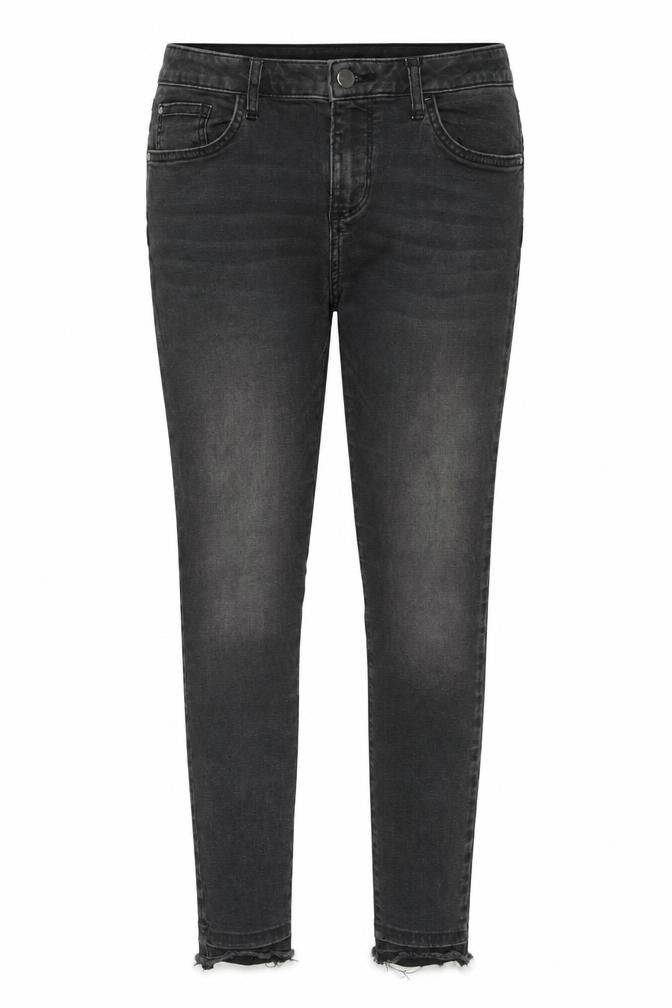 Womens UK Size 14 Denim & Co. Regular Fit Skinny Black Jeans