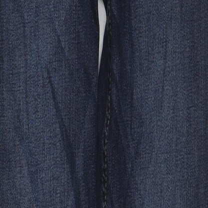 Be Beau Womens Blue Cotton Skinny Jeans Size 8 L29 in Regular Zip