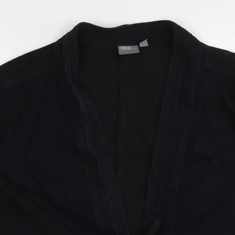 Womens UK Size M ASOS Black Jacket
