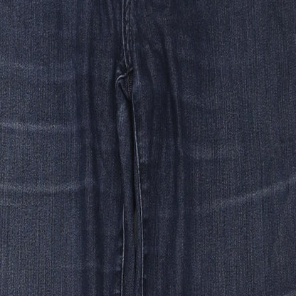 Womens UK Size 10 NYDJ Regular Fit Straight Blue Jeans