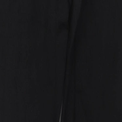 Denim & Co. Womens Black Cotton Skinny Jeans Size 12 L31 in Regular Zip