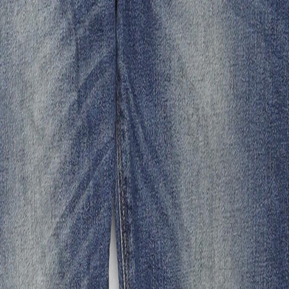 ASOS Mens Blue Cotton Skinny Jeans Size 31 in L31 in Regular Zip