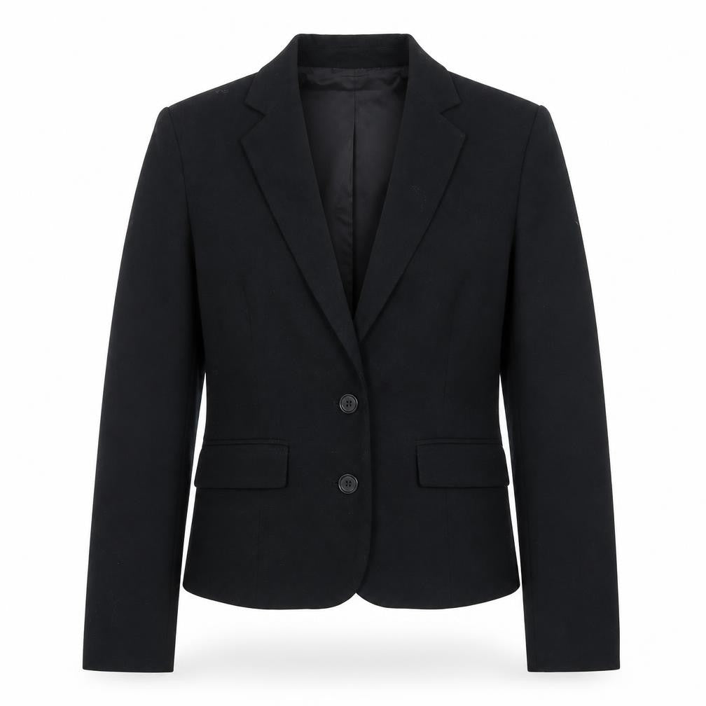 Marks and Spencer Womens Black Polyester Jacket Blazer Size 8