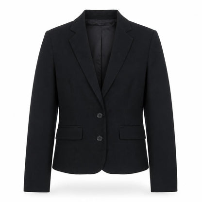 Marks and Spencer Womens Black Polyester Jacket Blazer Size 8