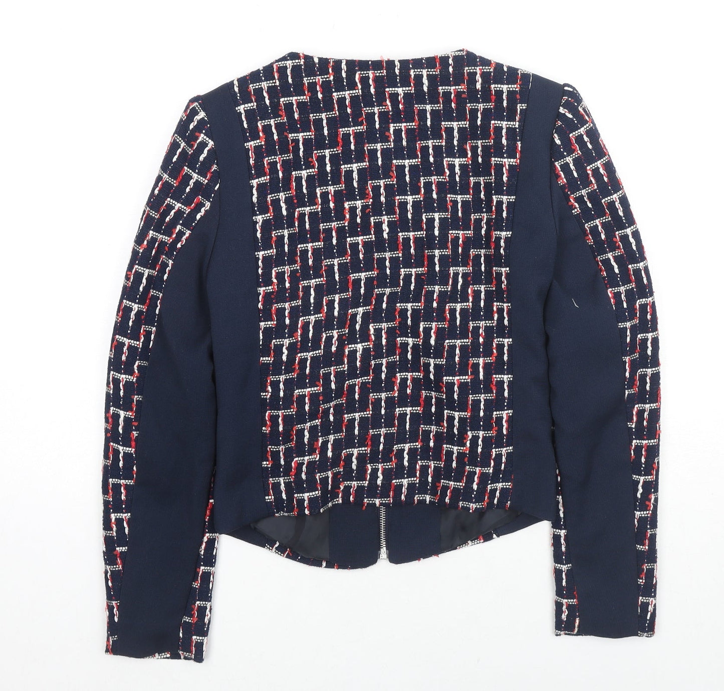Womens UK Size 4 H&M Blue Jacket