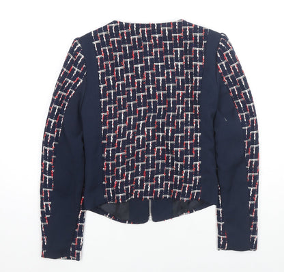 Womens UK Size 4 H&M Blue Jacket
