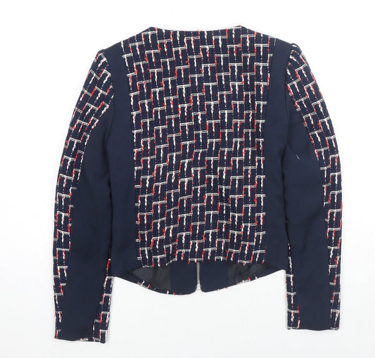 Womens UK Size 4 H&M Blue Jacket