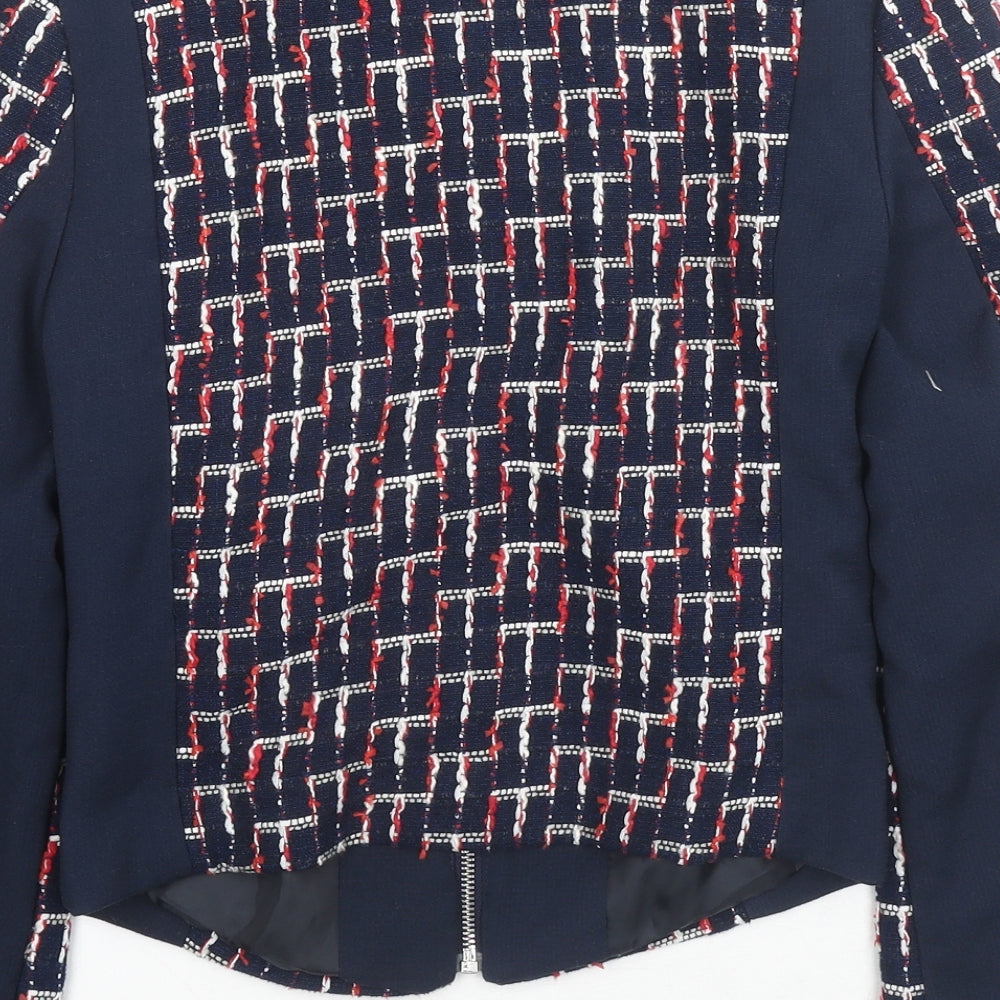 Womens UK Size 4 H&M Blue Jacket