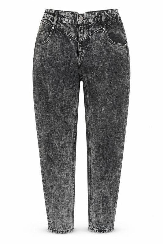 Womens UK Size 8 River Island Regular Fit Tapered Grey Jeans
