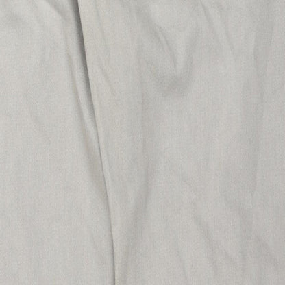 Gaffer Jeans Mens Beige Cotton Straight Jeans Size 34 in L34 in Regular Zip