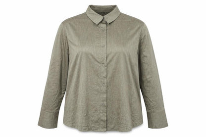 Womens UK Size 18 NEXT Brown Basic Button-Up