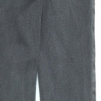 Denim & Co. Womens Black Cotton Skinny Jeans Size 4 L28 in Regular Zip - Waist 21 inches