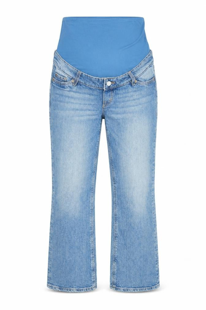 Womens UK Size S H&M Regular Fit Straight Blue Jeans