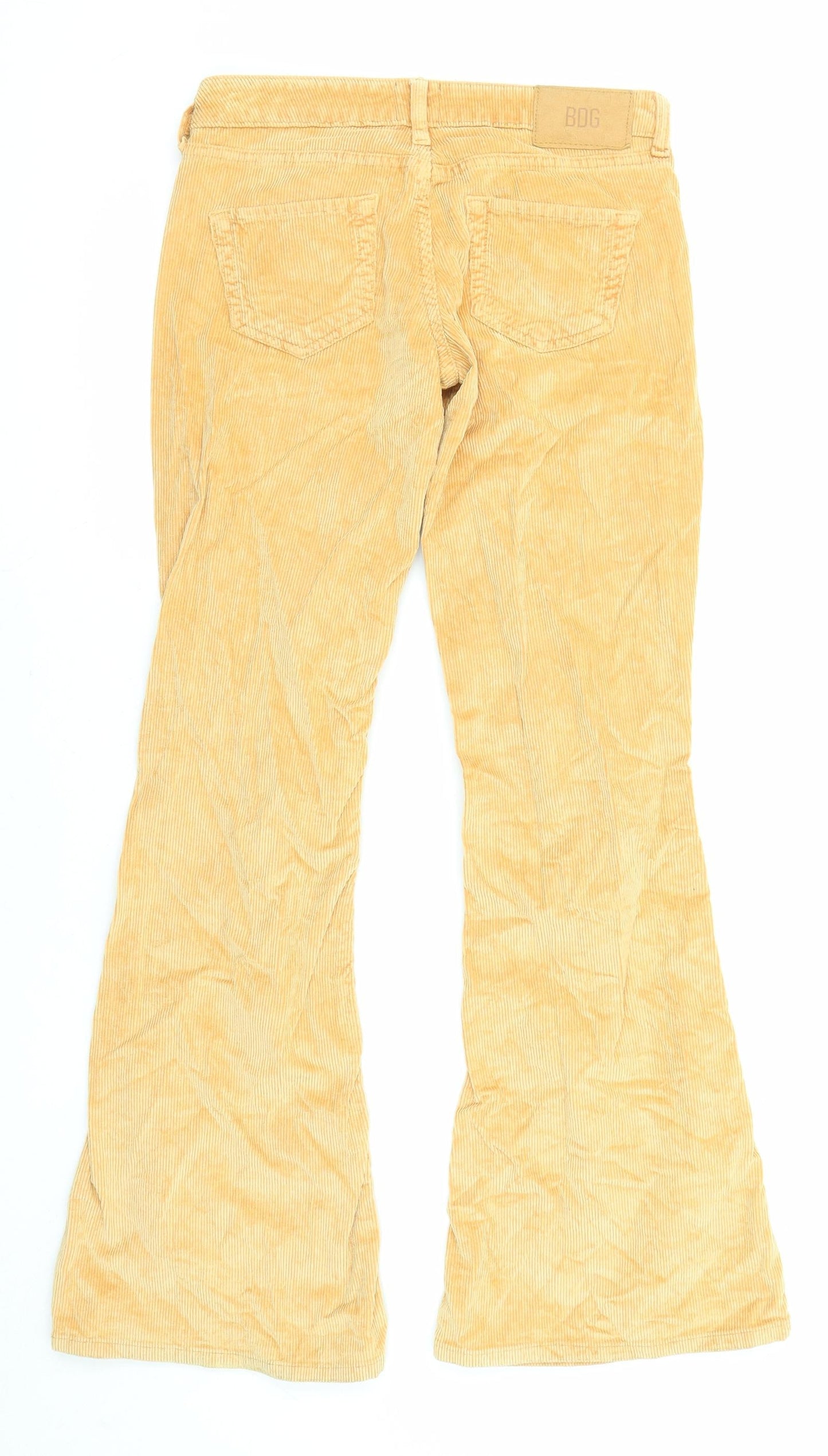 Womens UK Size 26 in BDG Regular Fit  Yellow Trousers