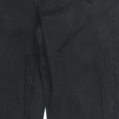 Mens UK Size 32 in River Island Regular Fit Skinny Black Jeans