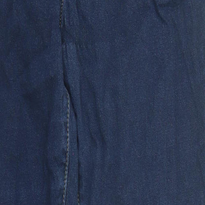J&W Womens Blue Cotton Skinny Jeans Size 30 in L29 in Regular Zip