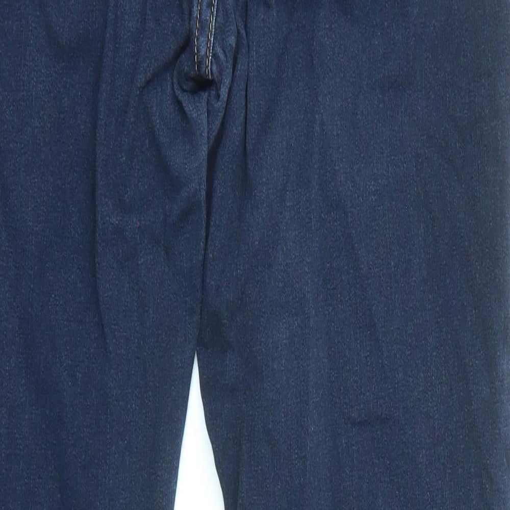 J&W Womens Blue Cotton Skinny Jeans Size 30 in L29 in Regular Zip