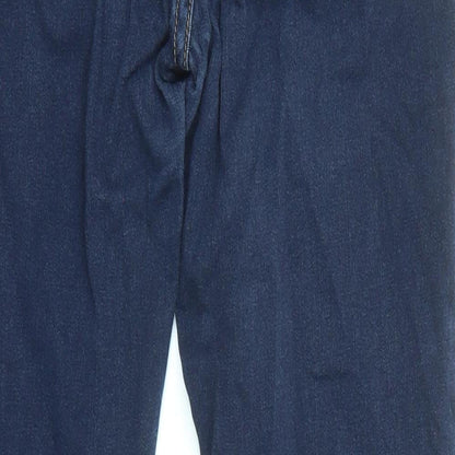 J&W Womens Blue Cotton Skinny Jeans Size 30 in L29 in Regular Zip