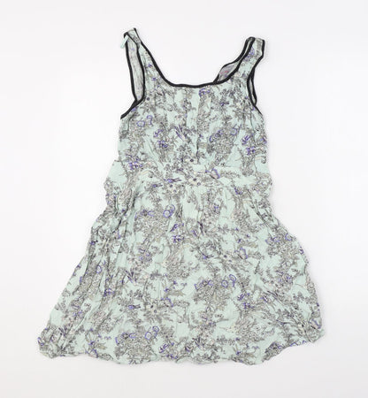 Womens UK Size 12 Dorothy Perkins Blue Basic Tank