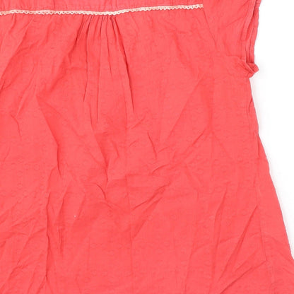 Womens UK Size 12 Nomads Pink Basic T-Shirt