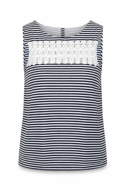 Womens UK Size 8 Dorothy Perkins Blue Basic Tank