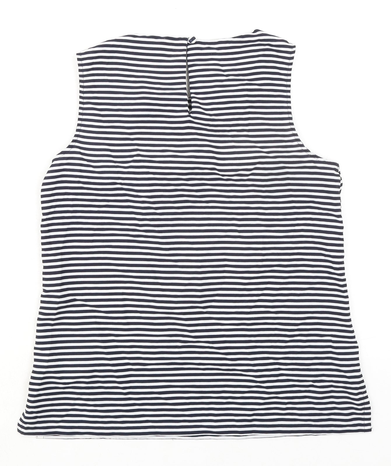 Womens UK Size 8 Dorothy Perkins Blue Basic Tank