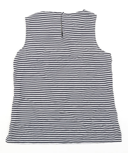 Womens UK Size 8 Dorothy Perkins Blue Basic Tank