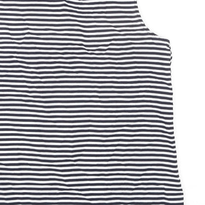 Womens UK Size 8 Dorothy Perkins Blue Basic Tank